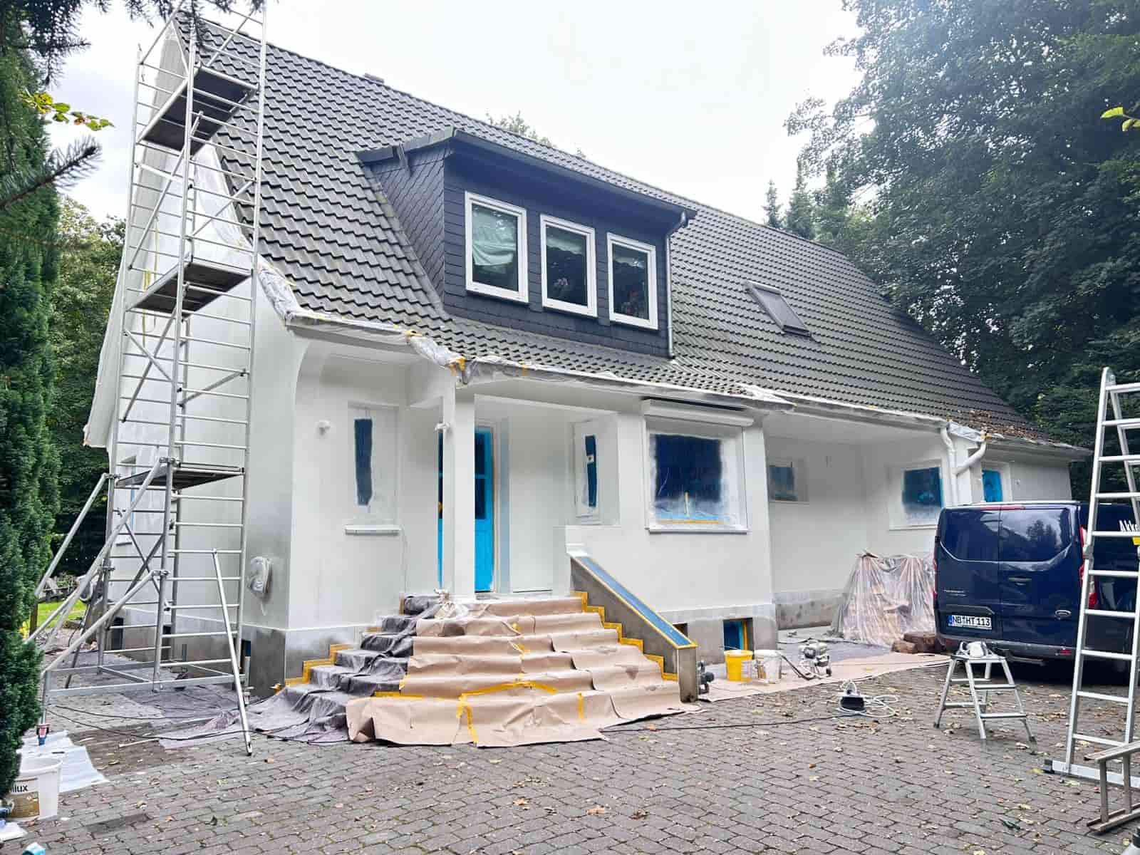Dachfenster und Türmontage